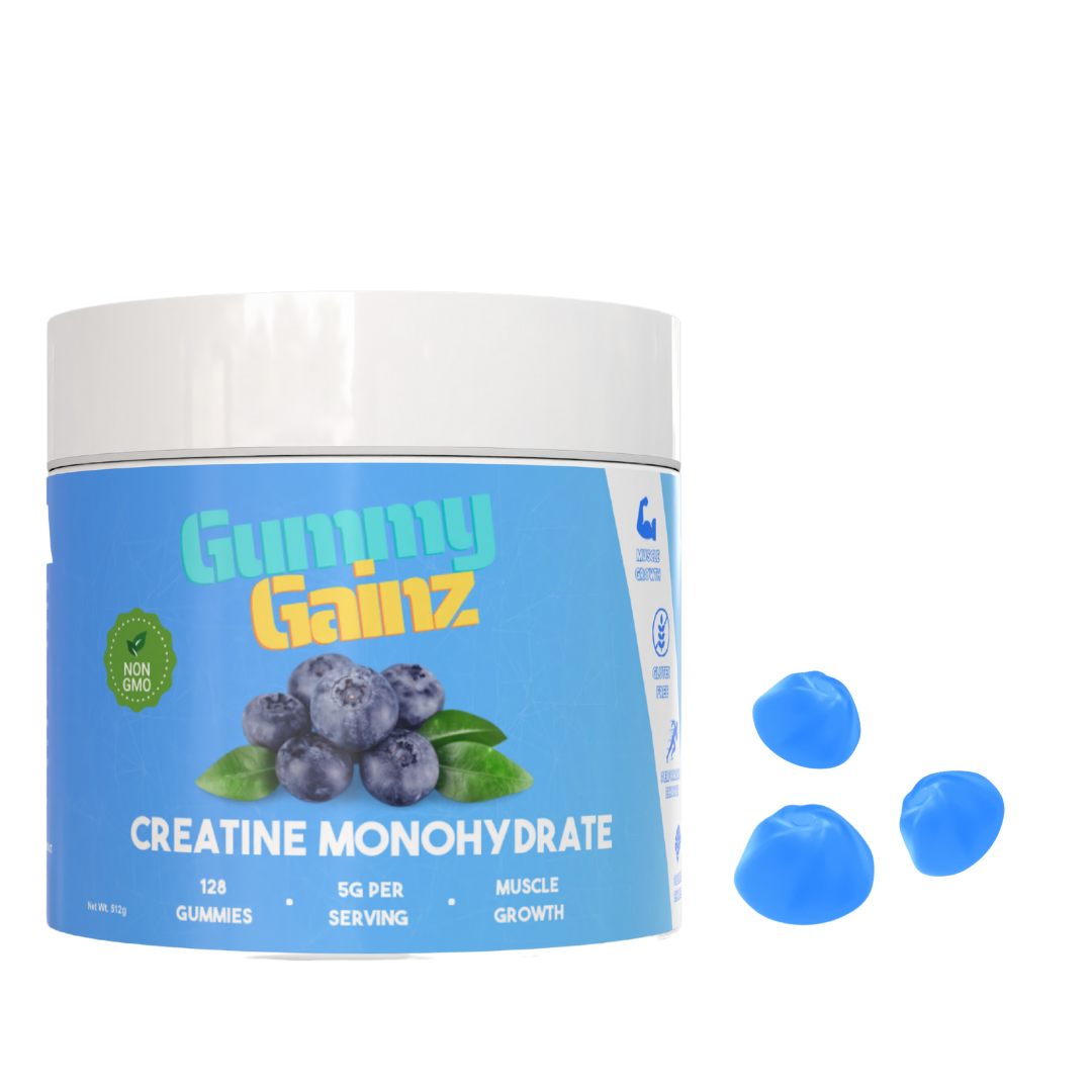 Gummy Gainz Blueberry Creatine Gummies