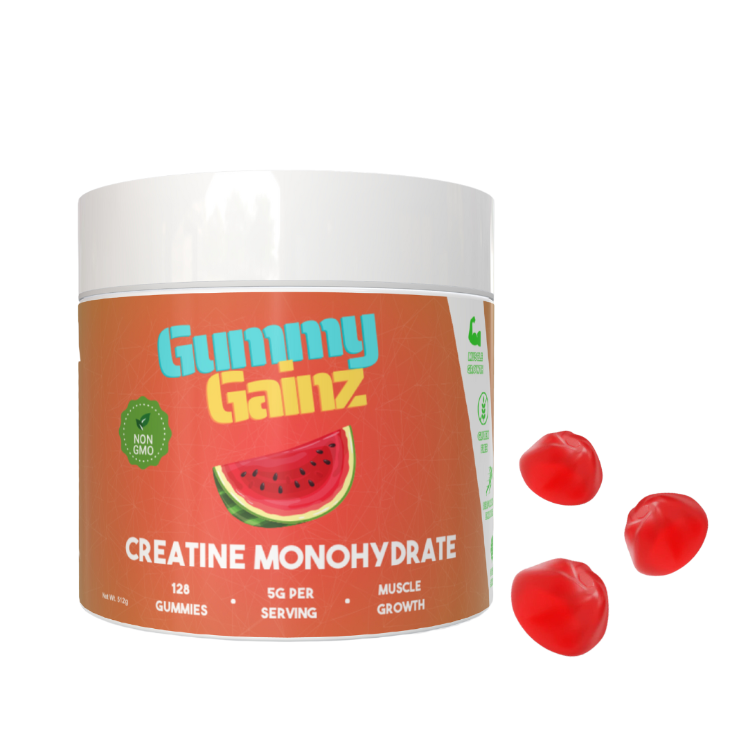 Gummy Gainz Watermelon Creatine Gummies